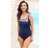 Heritage Classic Square neck swimsuit